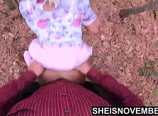 Public sex with a stepdad and his big black cock in Sheisnovember